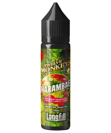 Twelve Monkeys - Longfills 10ml - Harambae