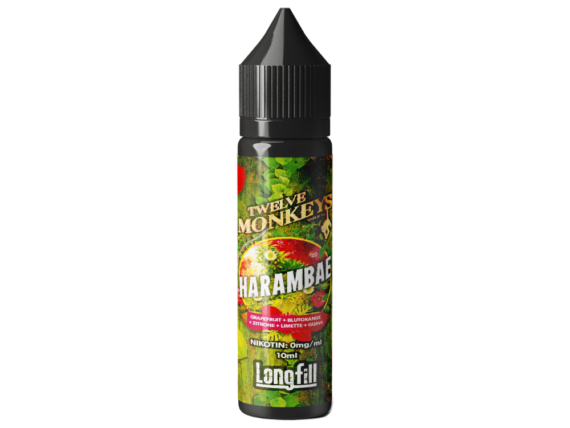 Twelve Monkeys - Longfills 10ml - Harambae