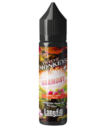 Twelve Monkeys - Longfills 10ml - Harmony