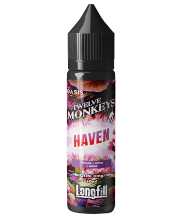 Twelve Monkeys - Longfills 10ml - Haven