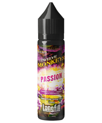 Twelve Monkeys - Longfills 10ml - Passion