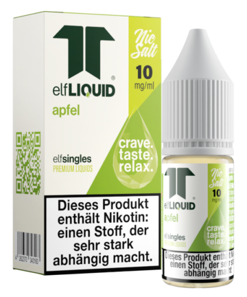 Elf-Liquid - Single - Nikotinsalz Liquid - Apfel