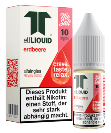 Elf-Liquid - Single - Nikotinsalz Liquid - Erdbeere