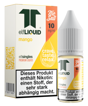 Elf-Liquid - Single - Nikotinsalz Liquid - Mango