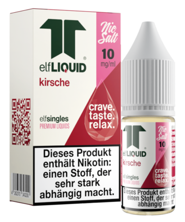 Elf-Liquid - Single - Nikotinsalz Liquid - Kirsche