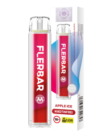 Flerbar - M Einweg E-Zigarette  - Apple Ice