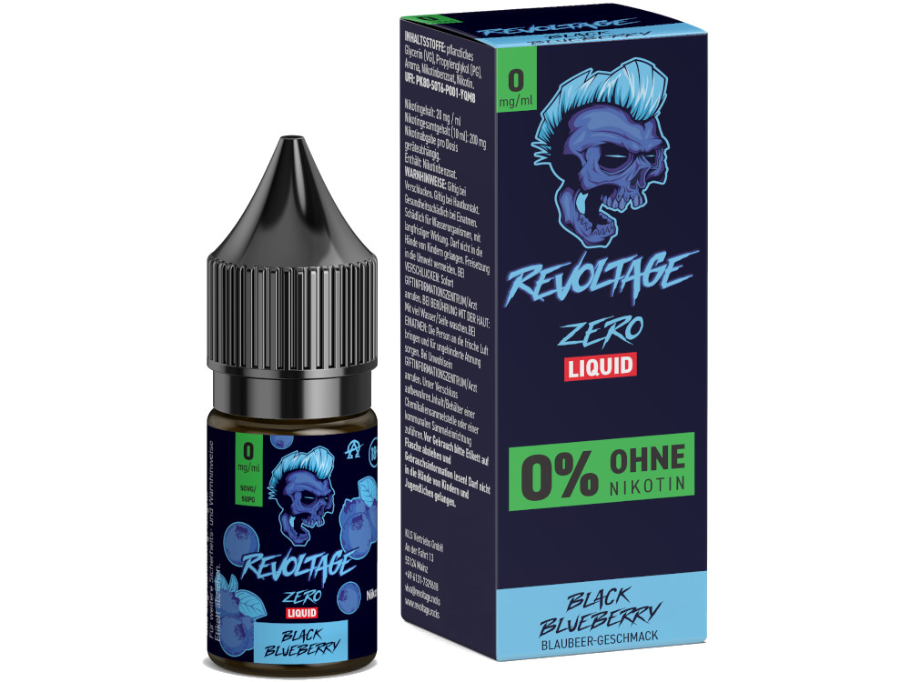 Revoltage - Tobacco Gold - Hybrid Nikotinsalz Liquid - Black Blueberry