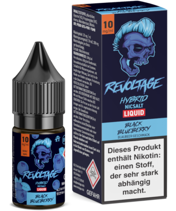 Revoltage - Tobacco Gold - Hybrid Nikotinsalz Liquid - Black Blueberry