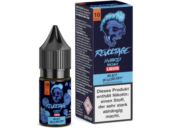 Revoltage - Tobacco Gold - Hybrid Nikotinsalz Liquid - Black Blueberry