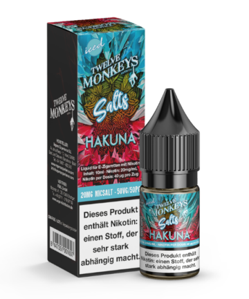 Twelve Monkeys - Iced - Nikotinsalz Liquid - Hakuna