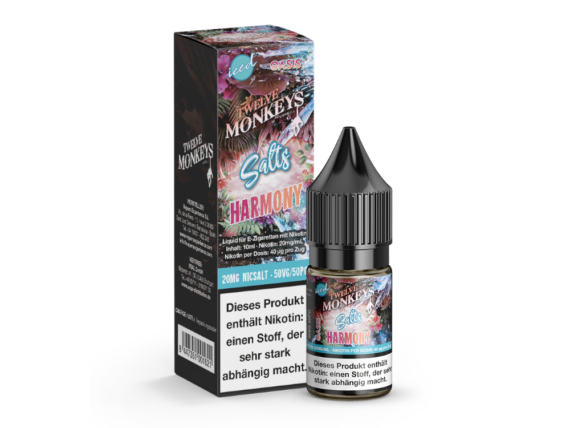 Twelve Monkeys - Iced - Nikotinsalz Liquid - Harmony
