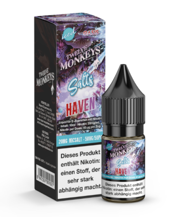 Twelve Monkeys - Iced - Nikotinsalz Liquid - Haven