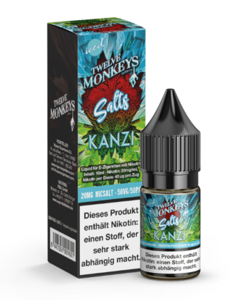 Twelve Monkeys - Iced - Nikotinsalz Liquid - Kanzi