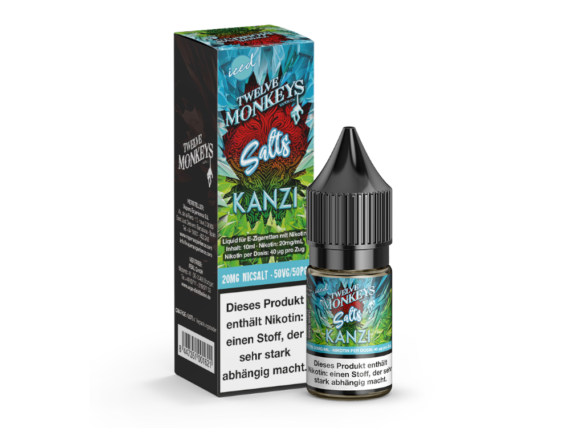 Twelve Monkeys - Iced - Nikotinsalz Liquid - Kanzi