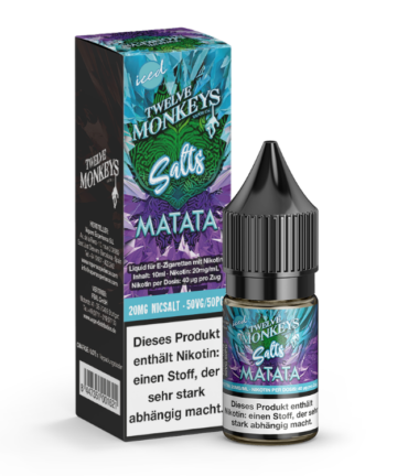 Twelve Monkeys - Iced - Nikotinsalz Liquid - Matata