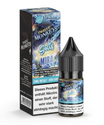 Twelve Monkeys - Iced - Nikotinsalz Liquid - Mira
