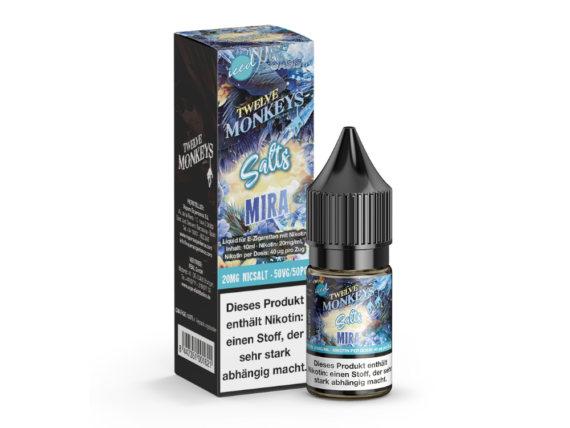 Twelve Monkeys - Iced - Nikotinsalz Liquid - Mira