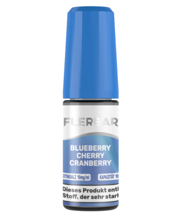 Flerbar Liquid - Nikotinsalz Liquid - Blueberry Cherry Cranberry