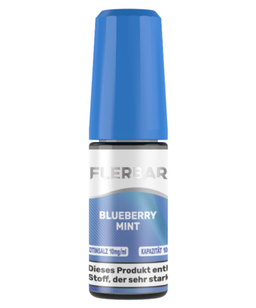 Flerbar Liquid - Nikotinsalz Liquid - Blueberry Mint