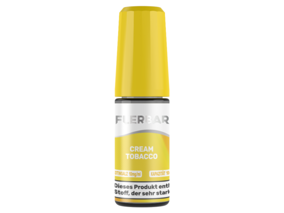 Flerbar Liquid - Nikotinsalz Liquid - Cream Tobacco