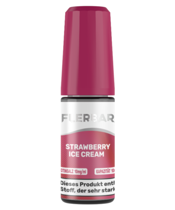 Flerbar Liquid - Nikotinsalz Liquid - Strawberry Ice Cream