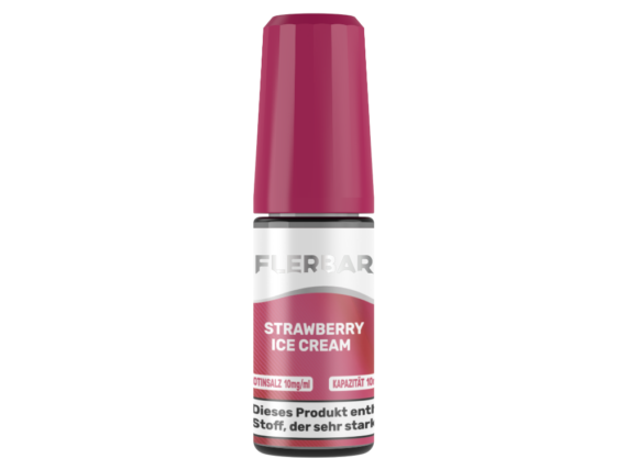 Flerbar Liquid - Nikotinsalz Liquid - Strawberry Ice Cream