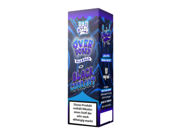 Bad Candy Liquids - Juicd - Nikotinsalz Liquid  - Blackcurrant