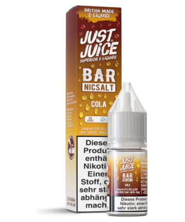 Just Juice - Bar - Nikotinsalz Liquid - Cola