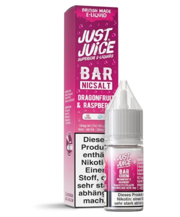 Just Juice - Bar - Nikotinsalz Liquid - Dragonfruit & Raspberry