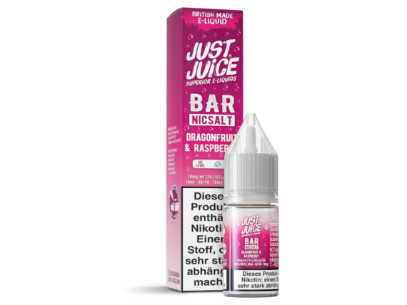 Just Juice - Bar - Nikotinsalz Liquid - Dragonfruit & Raspberry