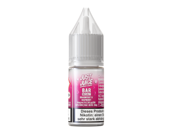 Just Juice - Bar - Nikotinsalz Liquid - Dragonfruit & Raspberry – Bild 2