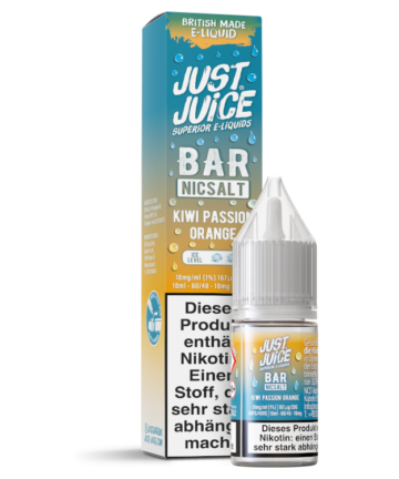 Just Juice - Bar - Nikotinsalz Liquid - Kiwi Passion Orange