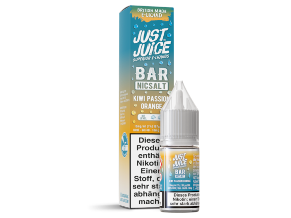 Just Juice - Bar - Nikotinsalz Liquid - Kiwi Passion Orange