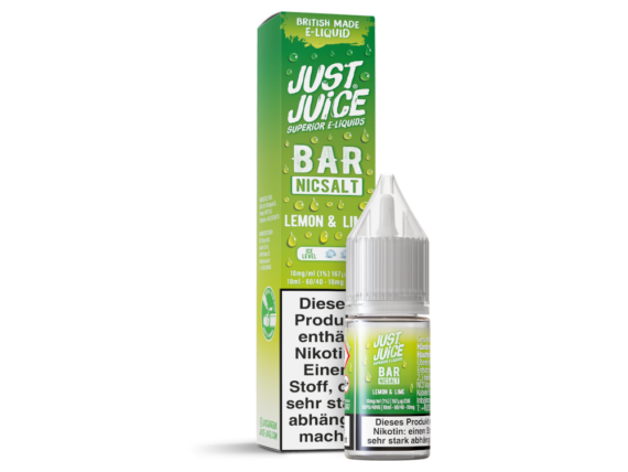 Just Juice - Bar - Nikotinsalz Liquid - Lemon & Lime