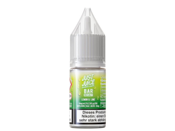 Just Juice - Bar - Nikotinsalz Liquid - Lemon & Lime – Bild 2