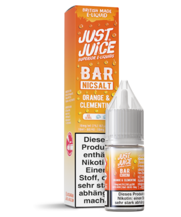 Just Juice - Bar - Nikotinsalz Liquid - Orange & Clementine