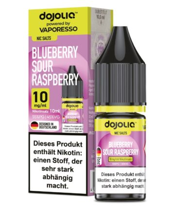 Vaporesso - Dojoliq - Nikotinsalz Liquid  - Blueberry Sour Raspberry