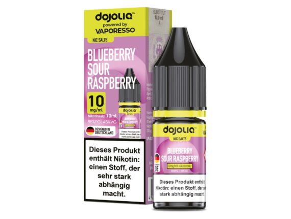Vaporesso - Dojoliq - Nikotinsalz Liquid  - Blueberry Sour Raspberry