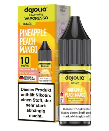 Vaporesso - Dojoliq - Nikotinsalz Liquid  - Pineapple Peach Mango