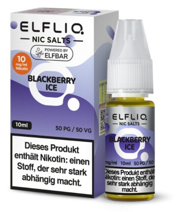 ELFLIQ - Blackberry Ice - Nikotinsalz Liquid