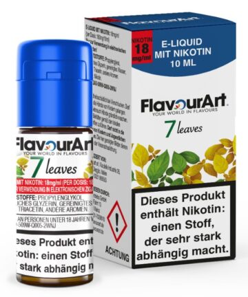 FlavourArt - E-Zigaretten Liquid - 7 Leaves