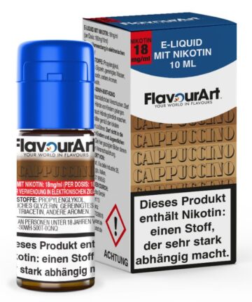 FlavourArt - E-Zigaretten Liquid - Cappuccino