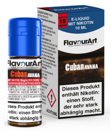 FlavourArt - E-Zigaretten Liquid - Cuban Avana
