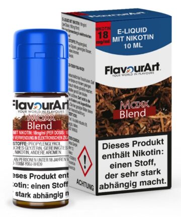 FlavourArt - E-Zigaretten Liquid - Maxx-Blend