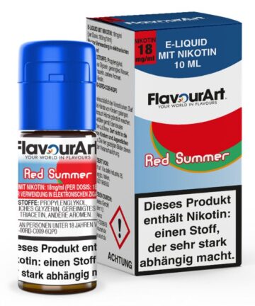 FlavourArt - E-Zigaretten Liquid - Red Summer
