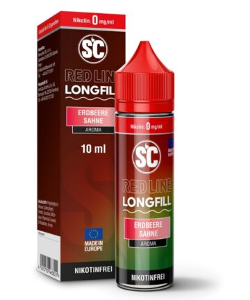 SC - Red Line Longfills 10 ml - Erdbeere Sahne