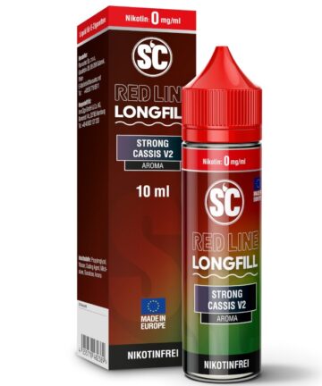 SC - Red Line Longfills 10 ml - Strong Cassis V2