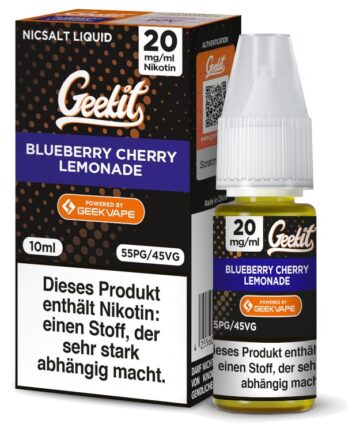 GeekVape - Geekit - Nikotinsalz Liquid - Blueberry Cherry Lemonade