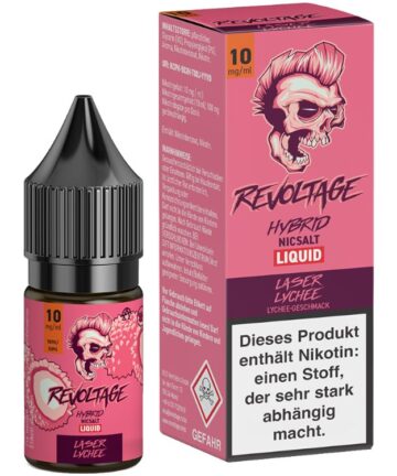 Revoltage - Hybrid Nikotinsalz Liquid - Laser Lychee