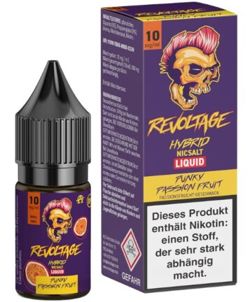 Revoltage - Hybrid Nikotinsalz Liquid - Punky Passion Fruit
